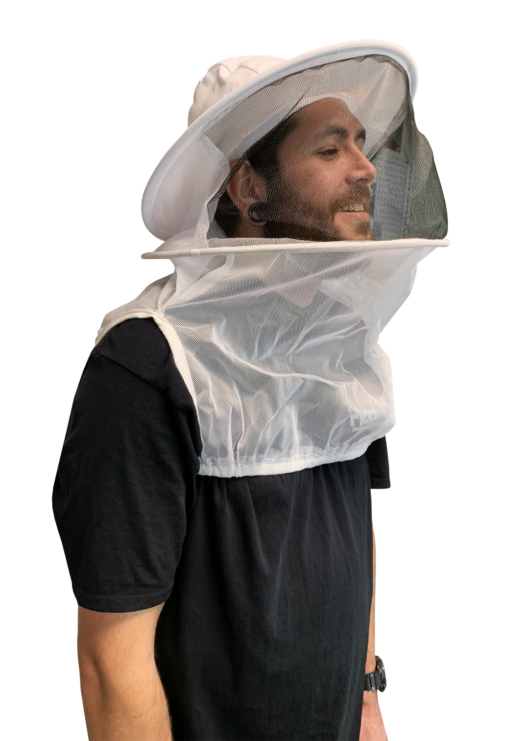 Strong Round Veil With Cloth Hat – Pierco